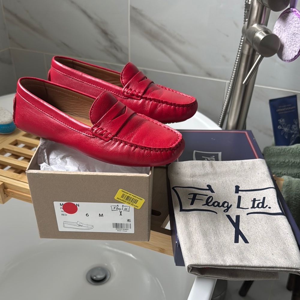 Flag Ltd. Red shoes 6M